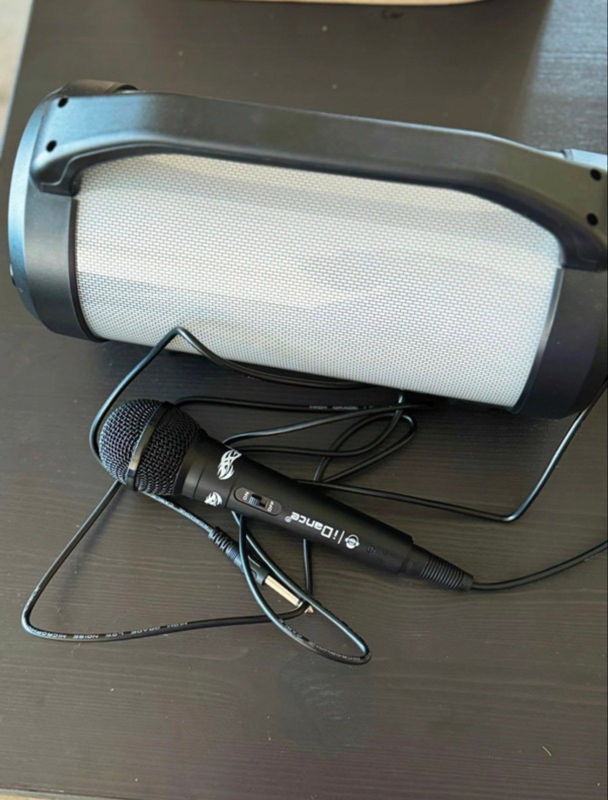 iDance Karaoke Speaker met Microfoon - Zo goed als nieuw, Ophalen, Zo goed als nieuw, Complete set