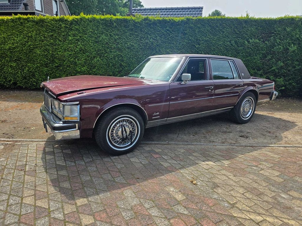 Cadillac - 1977 - Seville - 5.7 - 45-ZU-64, Auto's, Cadillac, Automaat, Gebruikt, 8 cilinders, 181 pk