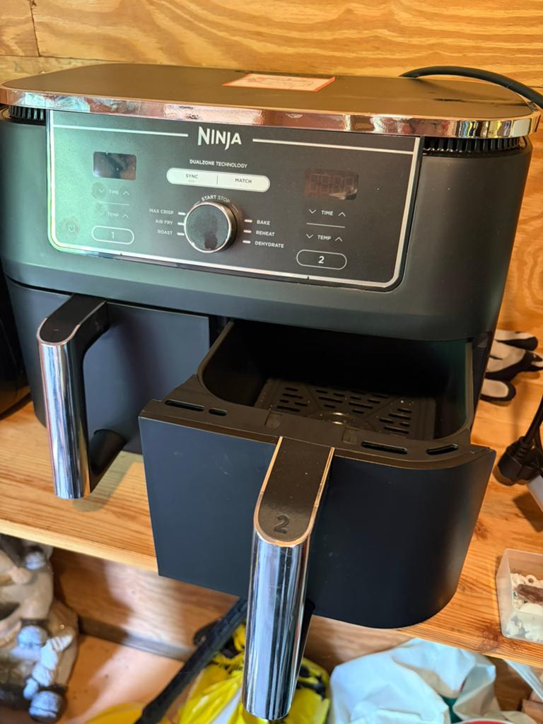 Ninja airfyer AF400eu te koop aangeboden, Witgoed en Apparatuur, Airfryers, Ophalen, Zo goed als nieuw, Airfryer XXL