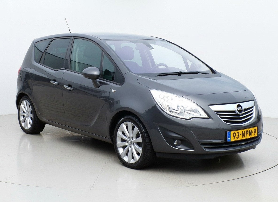 Opel Meriva 1.4 Turbo Cosmo|Navi|Cruise|PDC|Airco|Trekhaak, Voorwielaandrijving, Euro 5, Gebruikt, 680 kg