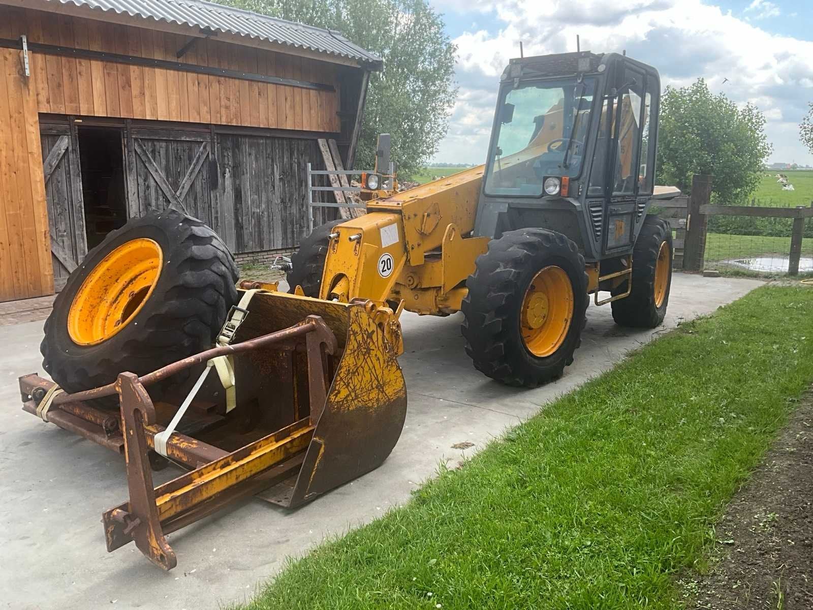 JCB - 530-95 - Verreiker / telescooplader met jib, lepels en, Verreiker