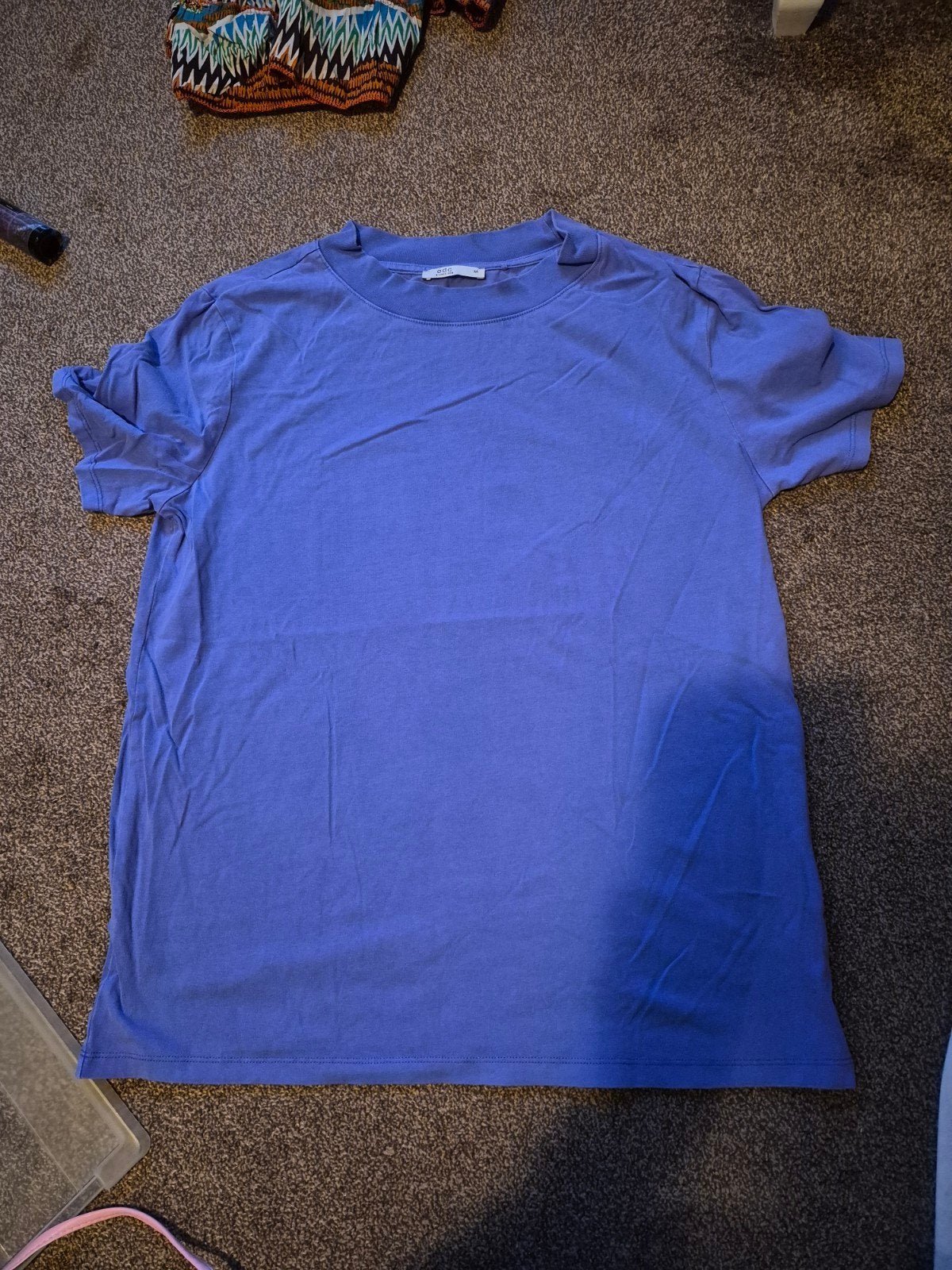 EDC Neon Paars Dames Shirt Maat 38/M, Maat 38/40 (M), Paars, Nieuw, Ophalen of Verzenden