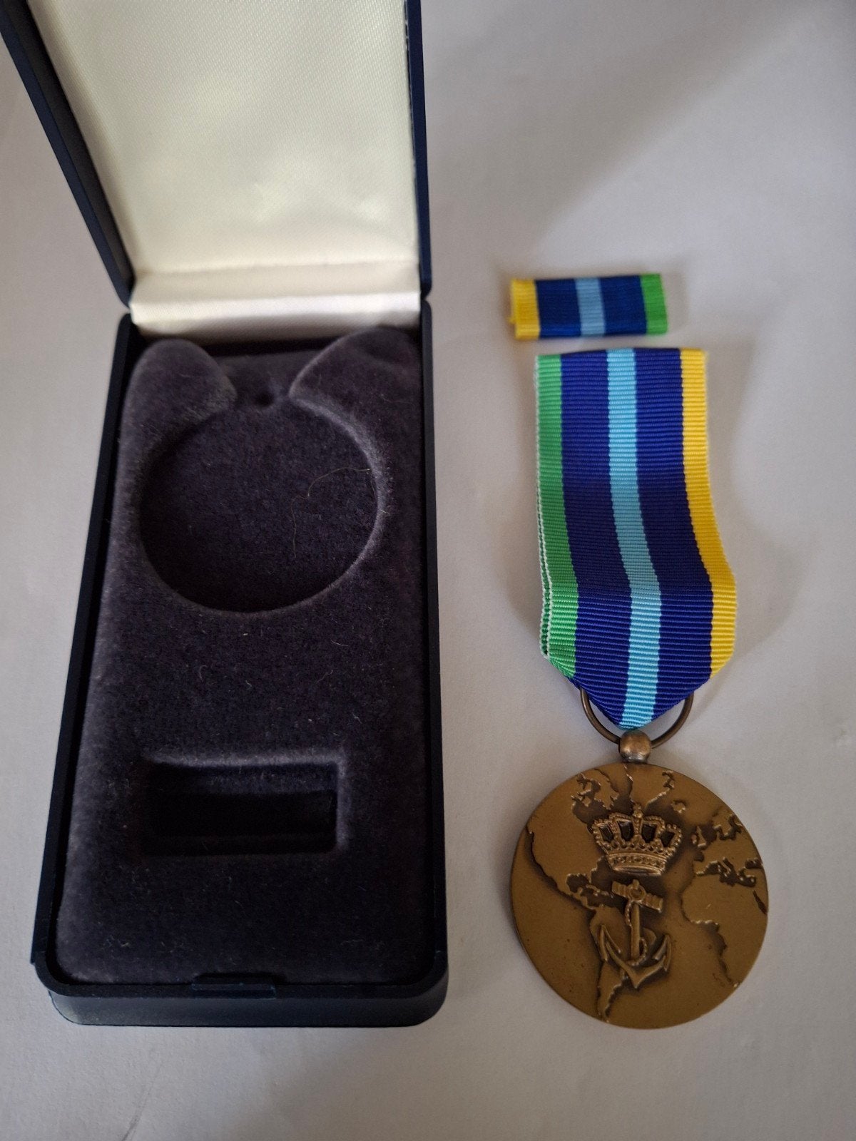 Medaille Marine, Ophalen of Verzenden, Marine, Nederland, Lintje, Medaille of Wings