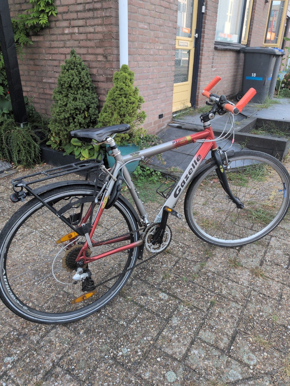 Gazelle fiets, Ophalen, Gebruikt, Minder dan 10 versnellingen, Gazelle