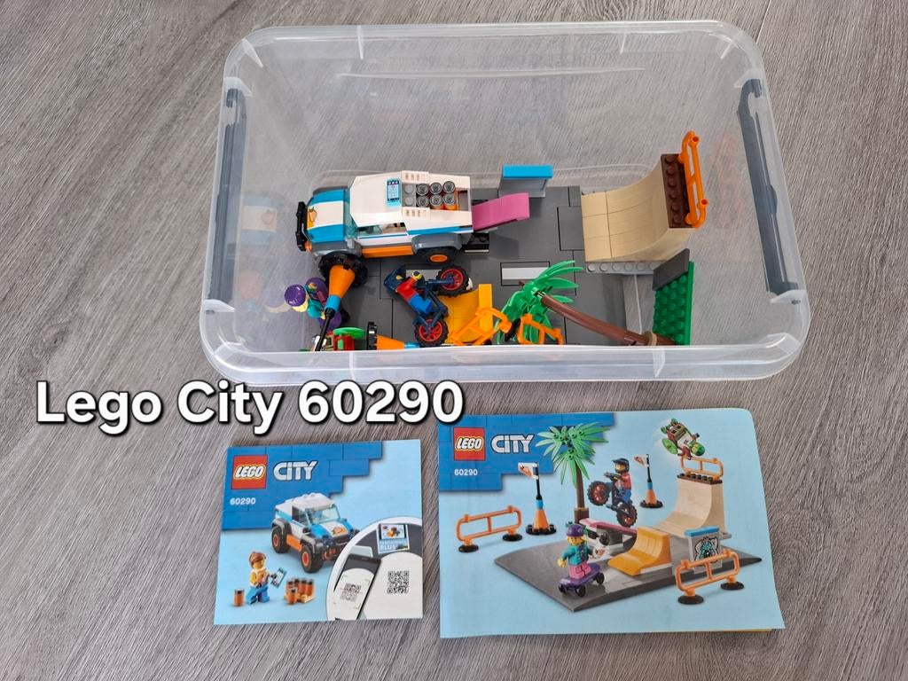 Lego City Skatepark 60290, City, Lego, Compleet, Ophalen of Verzenden