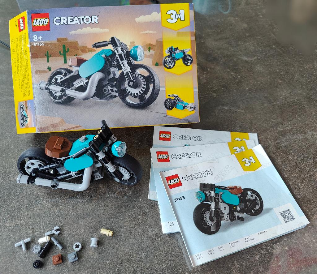 Lego Creator 31135 motor 3 in 1 model, Lego, Compleet, Ophalen of Verzenden, Zo goed als nieuw