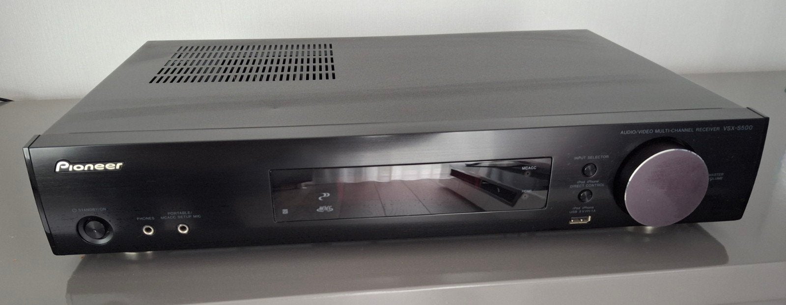 Pioneer VSX-S500 Audio/Video Multi-Channel Receiver, Gebruikt, Ophalen of Verzenden, 60 tot 120 watt, Pioneer