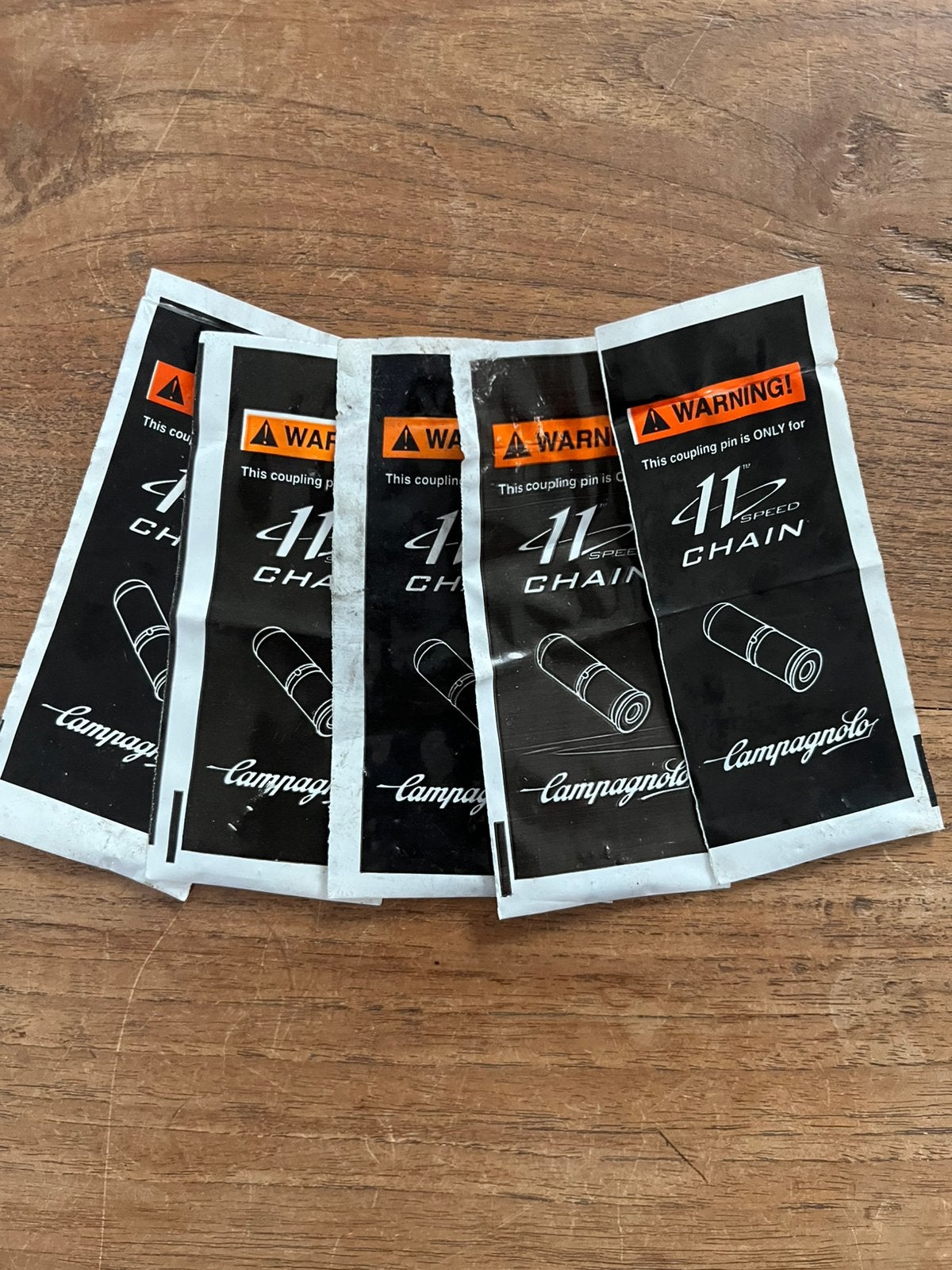 Campagnolo 11sp kettingpen (5 stuks) nieuw, Overige typen, Nieuw, Ophalen of Verzenden, Aluminium