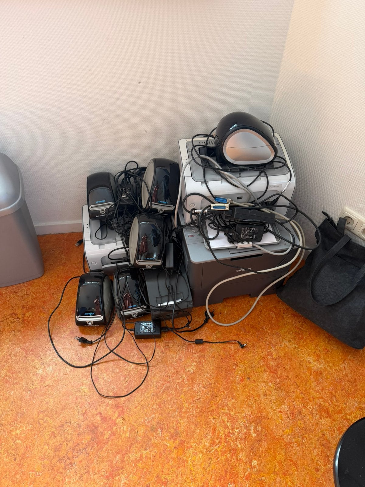 Diverse printers & Dymo LabelWriters – partij of los te koop, Ophalen of Verzenden, Gebruikt, Etiket