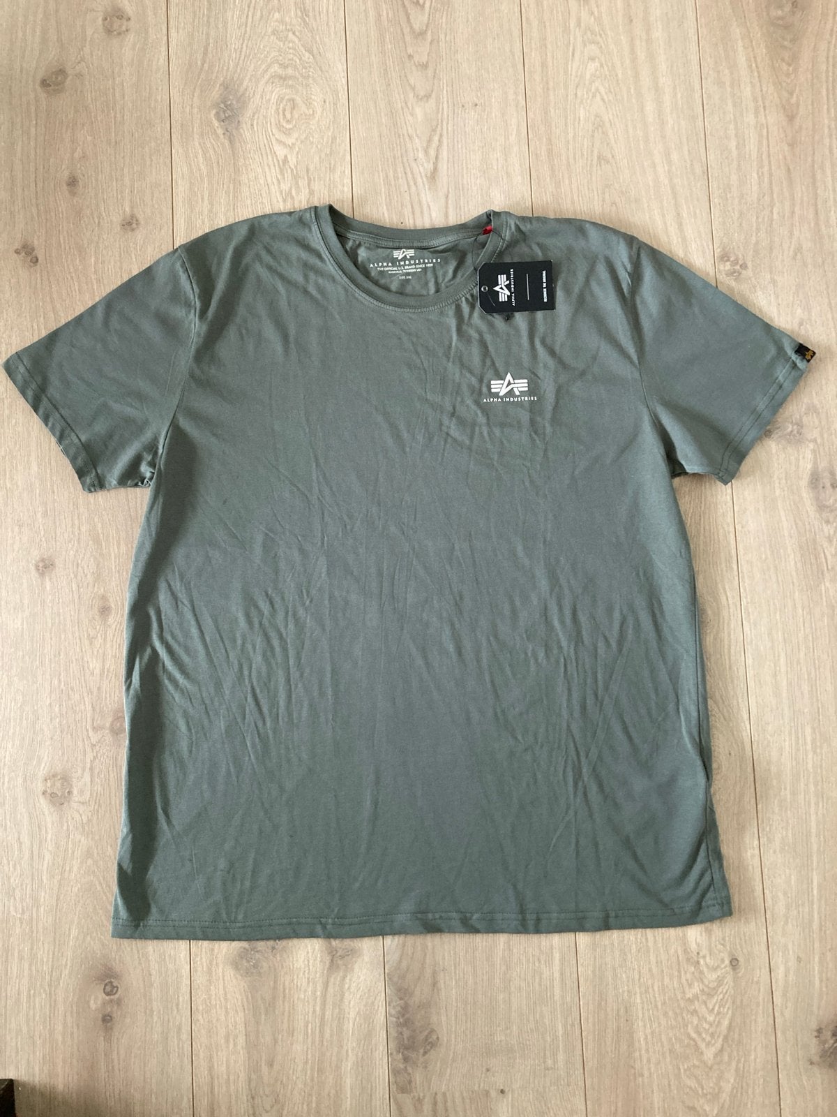 Alpha Industries T-shirt - Groen - Maat 3XL, Kleding | Heren, Alpha industries, Nieuw, Overige maten, Ophalen of Verzenden