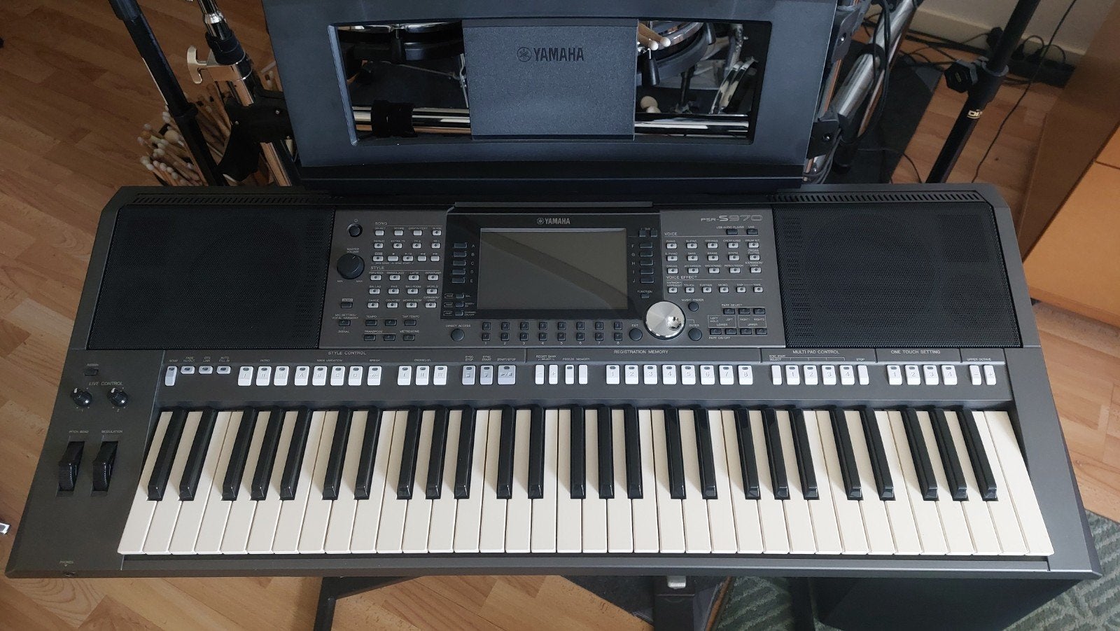 Yamaha PSR S970 Keyboard - Professioneel Arranger Keyboard, Ophalen, Zo goed als nieuw, 61 toetsen, Yamaha