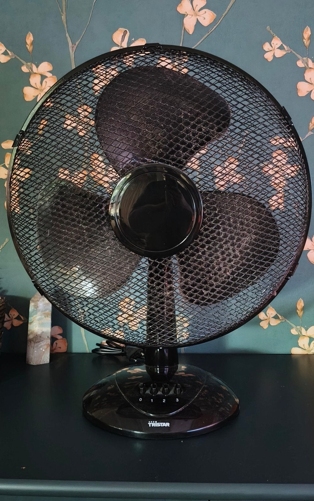 TriStar Tafelventilator VE-5979 - 40cm - Zwart, Ophalen, Gebruikt, Tafelventilator