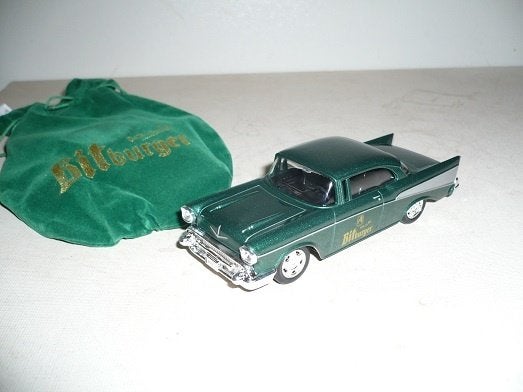 Chevrolet Bel Air 1957 bitburger bier promo, Hobby en Vrije tijd, Modelauto's | 1:43, Ophalen of Verzenden, Nieuw, Auto, Overige merken