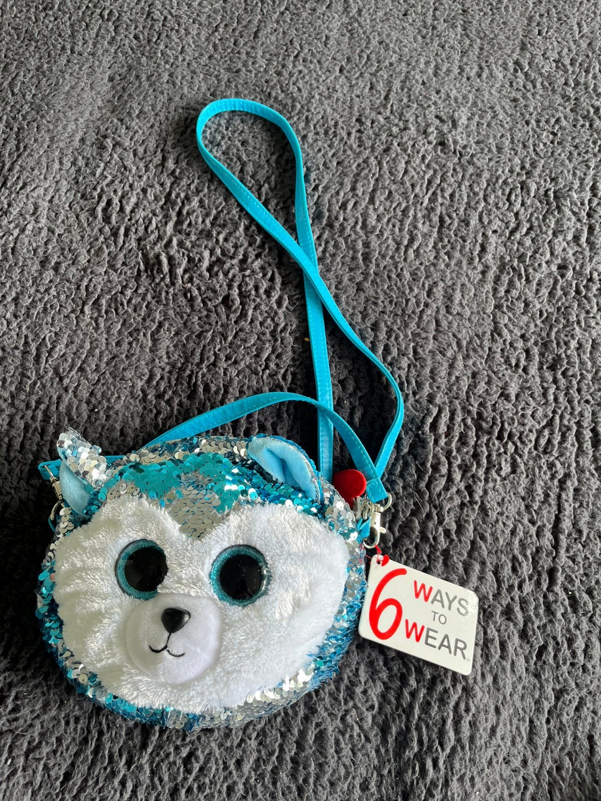 Ty Beanie tas op 6 verschillende manieren draagbaar NIEUW, Ophalen of Verzenden, Nieuw, Blauw