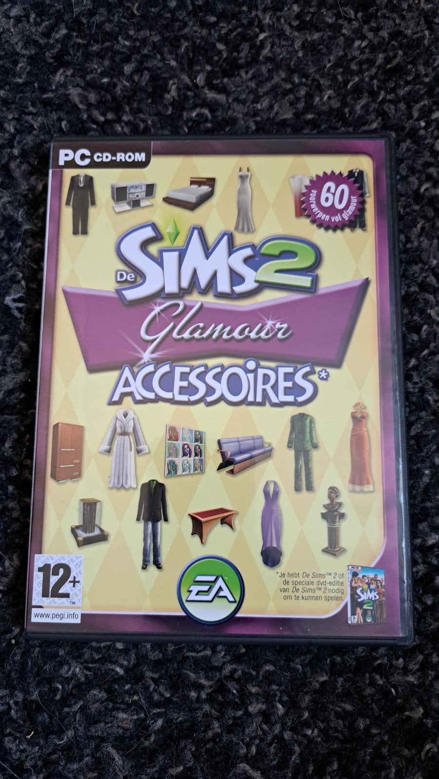De Sims 2 Glamour Accessoires PC CD-ROM, Gebruikt, 1 speler, Ophalen of Verzenden, Vanaf 12 jaar