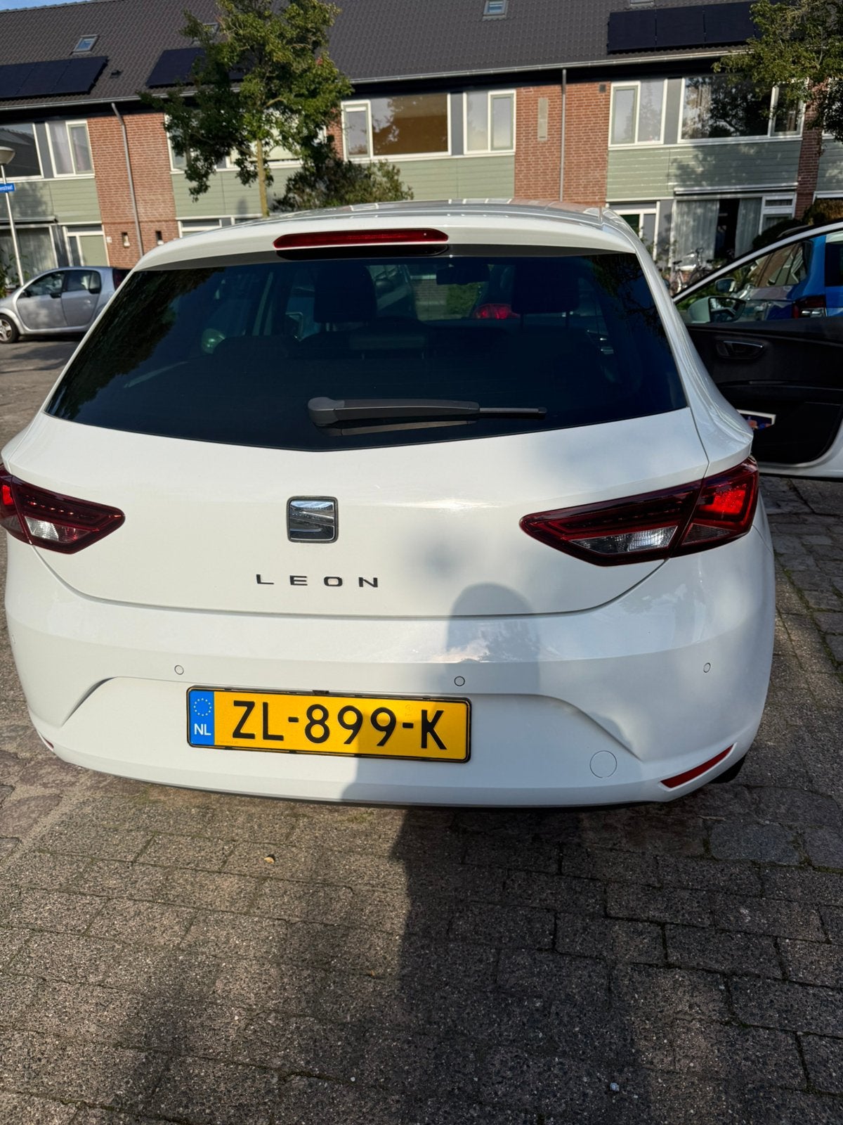 Seat Leon 1.2 TSI 77KW DSG 2013 Wit, Auto's, 4 cilinders, Leon, 610 kg, Particulier