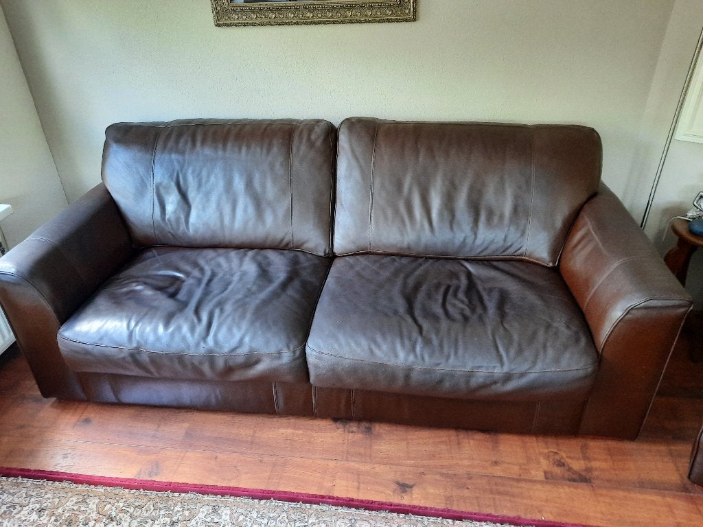 bankstel 3+2 stoel + hooker, Huis en Inrichting, Banken | Bankstellen, Ophalen, Overige materialen, Gebruikt, 150 tot 200 cm