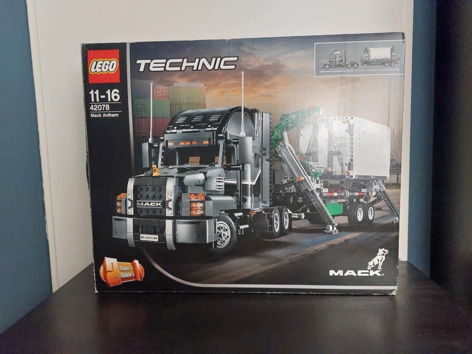 LEGO Technic 42078 Mack Anthem Vrachtwagen, Ophalen of Verzenden, Zo goed als nieuw, Overige merken