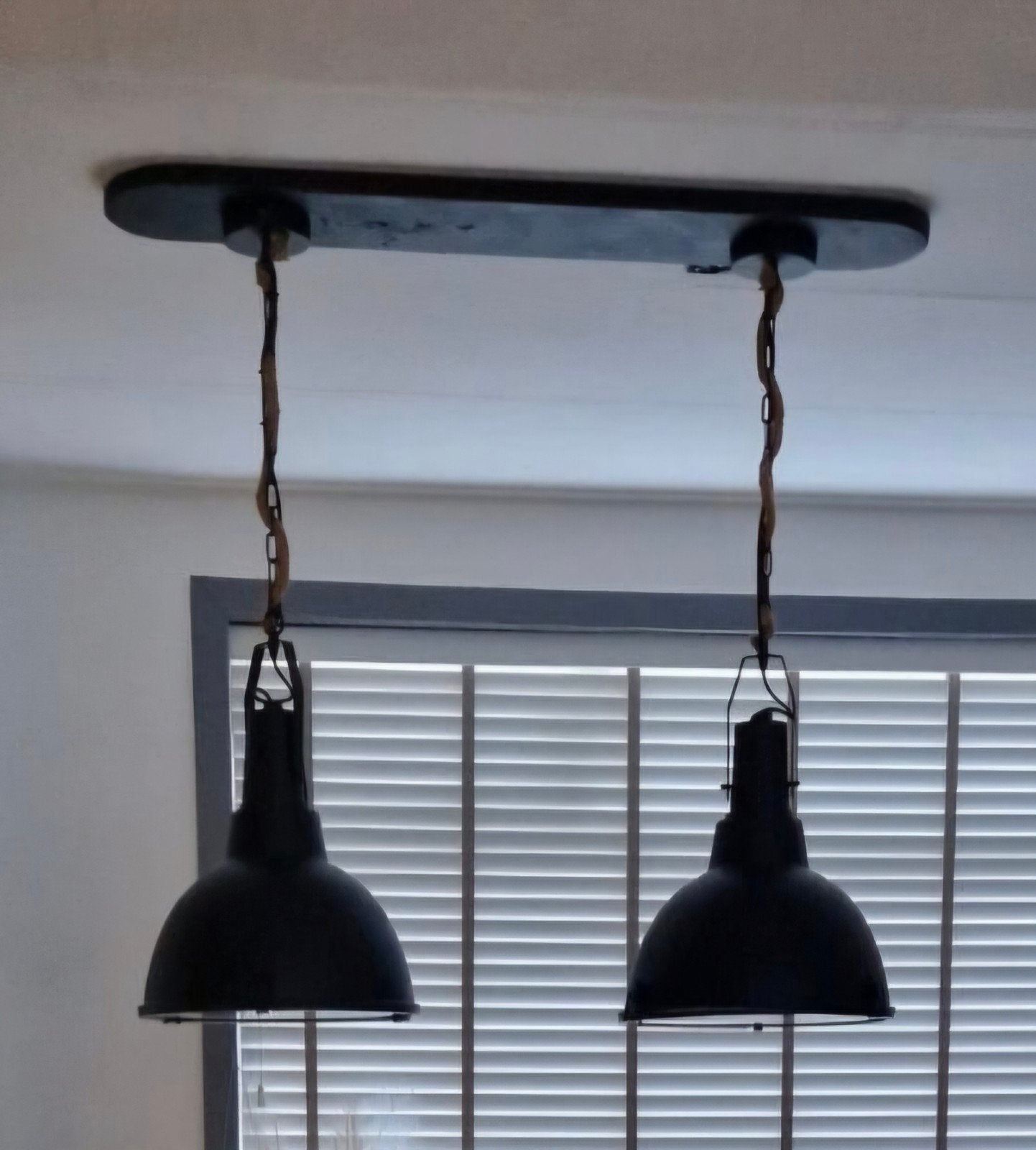 Industriële hanglampen, Ophalen, Gebruikt
