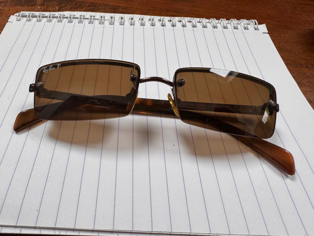 RayBan Sidestreet, Ophalen, Gebruikt, Zonnebril, Bruin