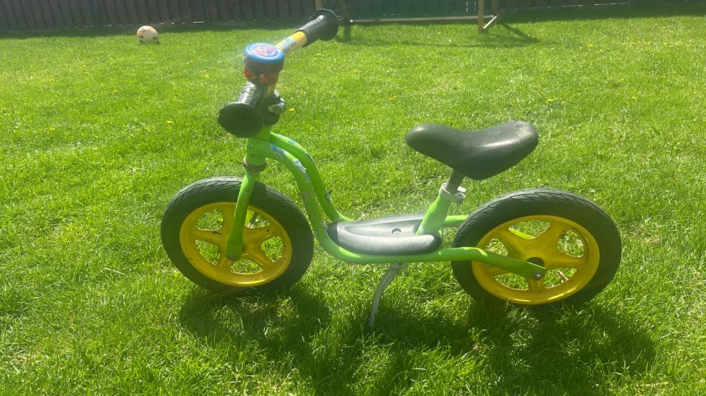 Gratis puky loopfiets 12 inch, Ophalen, Gebruikt, Loopfiets
