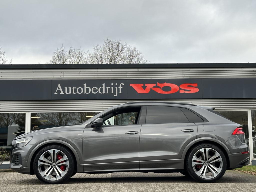 Audi Q8 55 TFSI e quattro Pro Line S-Line | Nachtzicht | HUD, Automaat, Gebruikt, 2995 cc, Met garantie (alle)