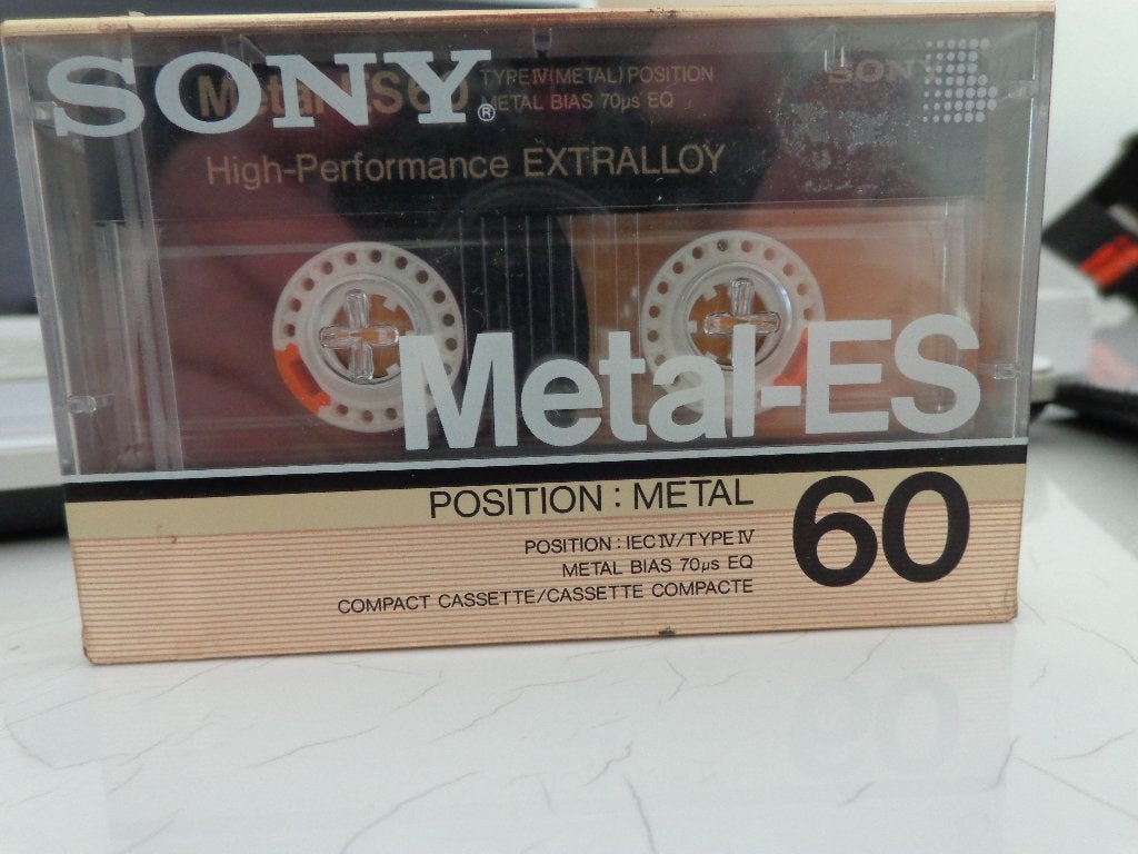 sony cassette tape metal -es 60 is nieuw geseald, Ophalen of Verzenden, Sony