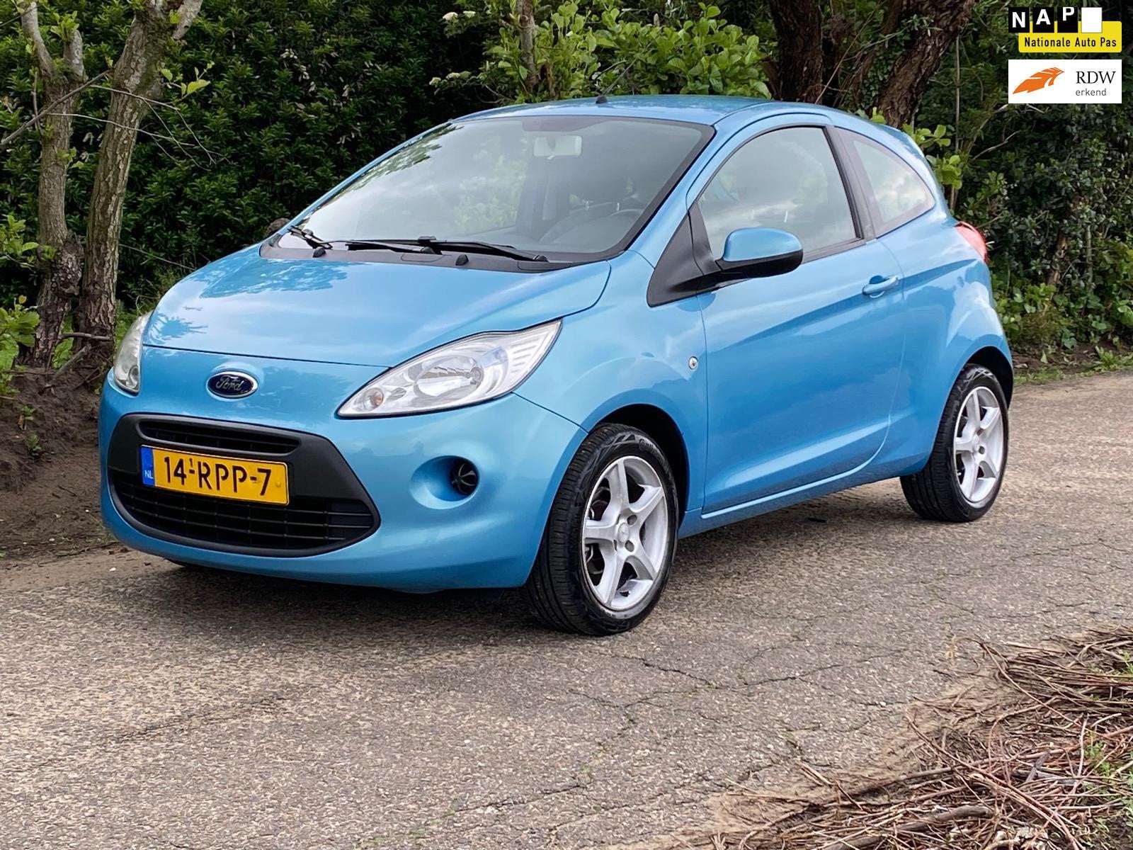 Ford Ka 1.2 Cool & Sound start/stop 3DRS AIRCO NAP GOED ONDE, Auto's, Voorwielaandrijving, Euro 5, Gebruikt, 4 cilinders