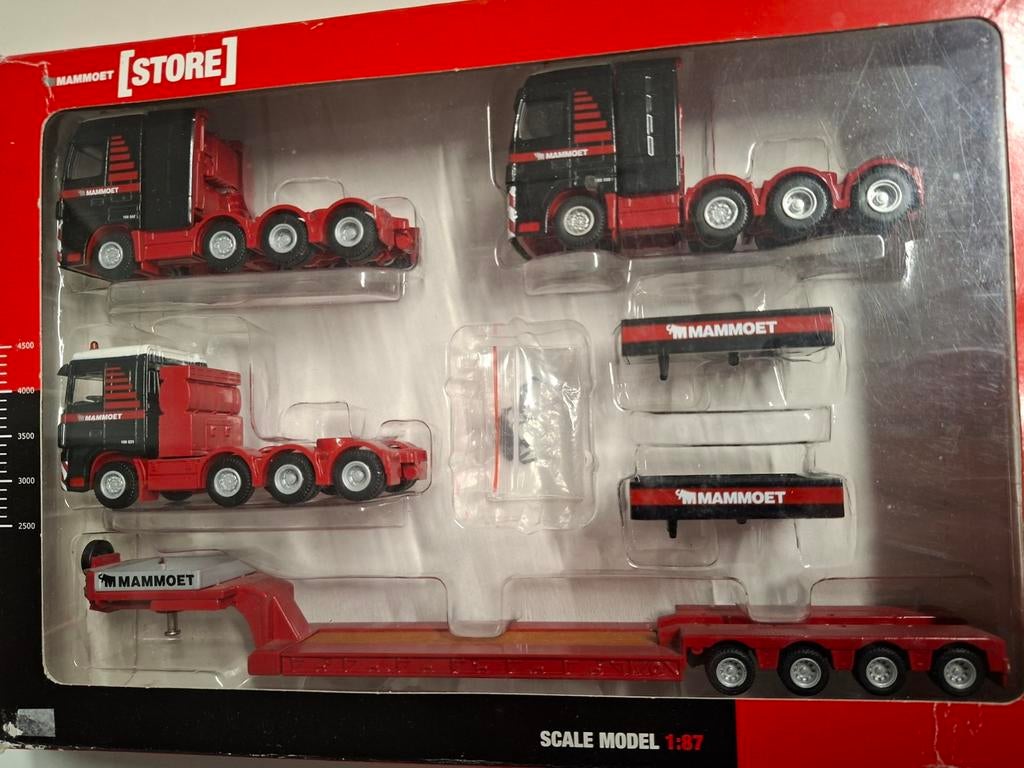 Mammoet, Hobby en Vrije tijd, Modelauto's | 1:87, Ophalen, Zo goed als nieuw, Hijskraan, Tractor of Landbouw, Overige merken