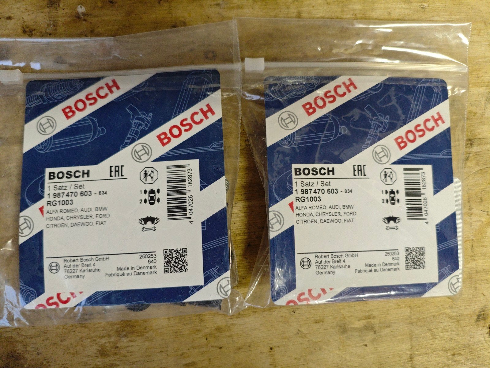 BOSCH 1 987 470 603 geleidehulzenset/reparatieset remklauw, Ophalen, Nieuw, BMW