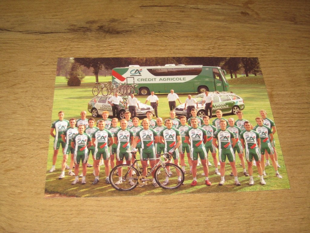 wielrenners-kaarten credit agricole 2008 (wielrennen), Verzamelen, Sportartikelen en Voetbal, Ophalen of Verzenden, Zo goed als nieuw