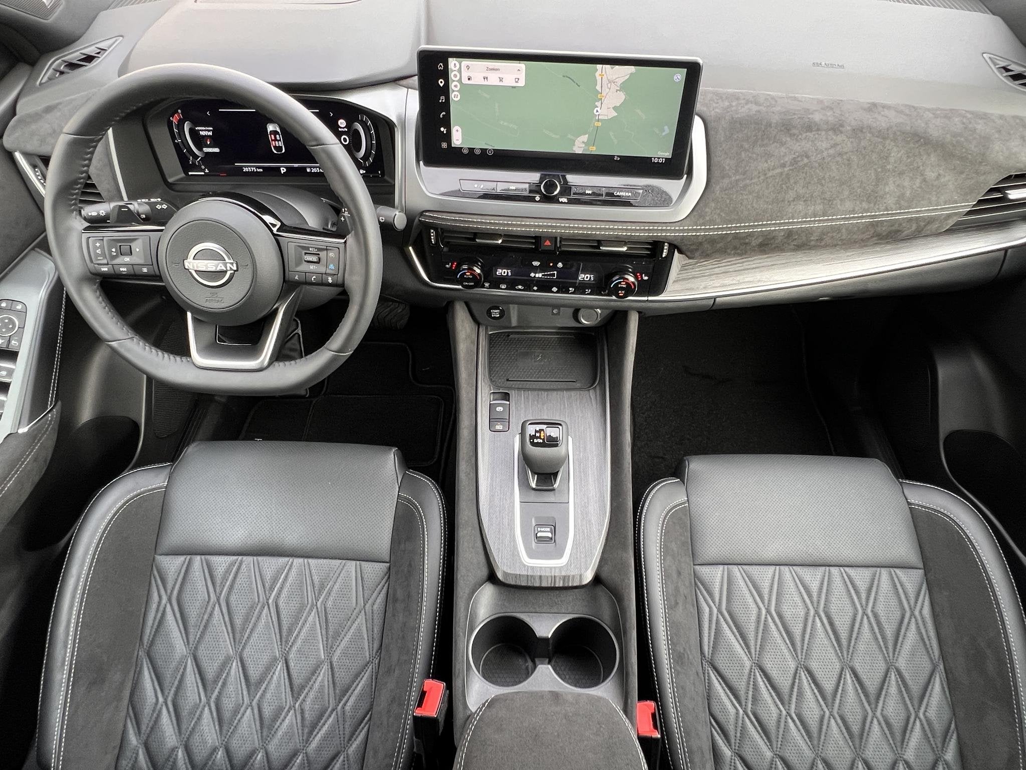 Nissan Qashqai 1.3 MHEV Xtronic Tekna Plus / 1800kg Trekgewi, Dealer onderhouden, Automatische klimaatregeling, Euro 6, 4 cilinders