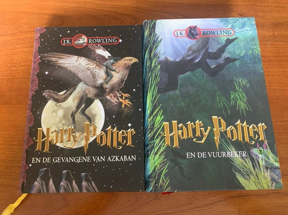 Harry Potter harde kaft boek- Vuurbeker, Boeken, Fantasy, Zo goed als nieuw, Ophalen of Verzenden