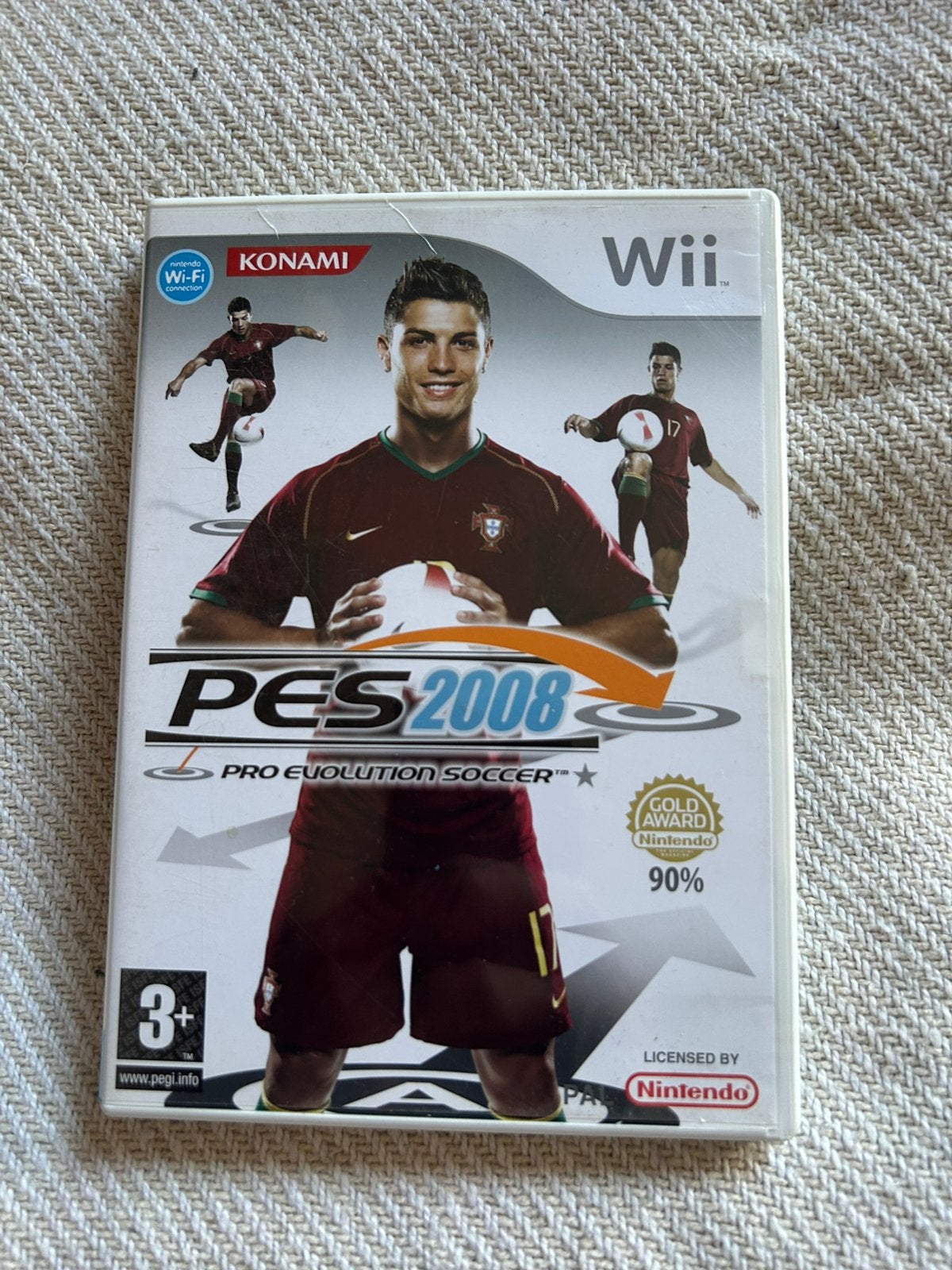 PES 2008 Nintendo Wii, Ophalen of Verzenden, Zo goed als nieuw, Sport, 3 spelers of meer