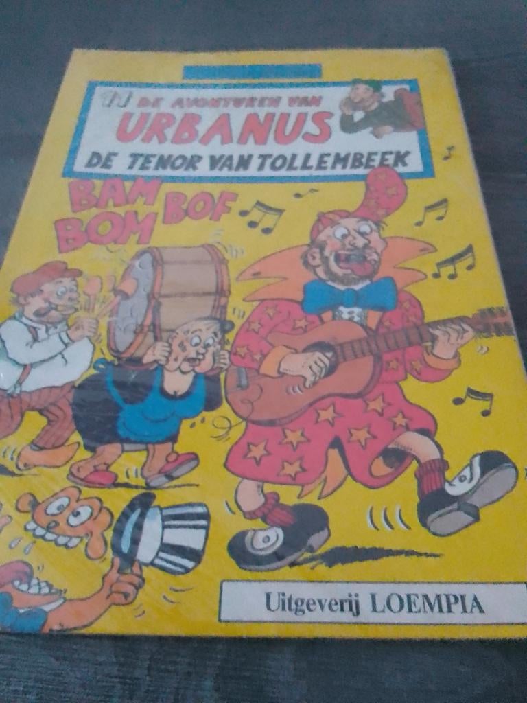 Urbanus: De Tenor van Tollembeek - Bam Bam Bof, Boeken, Eén stripboek, Ophalen, Gelezen, Urbanus
