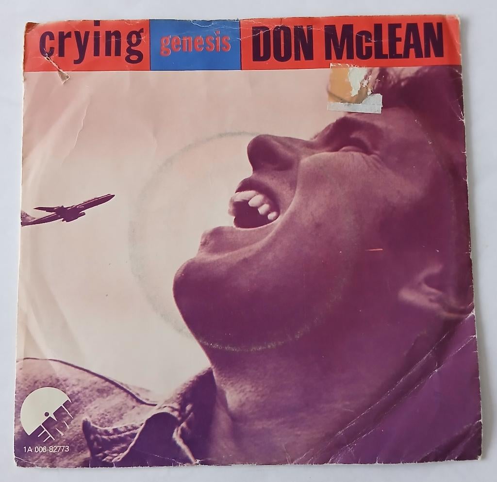 Don McLean - Crying, Cd's en Dvd's, Vinyl Singles, Ophalen of Verzenden, Gebruikt, Pop, Single