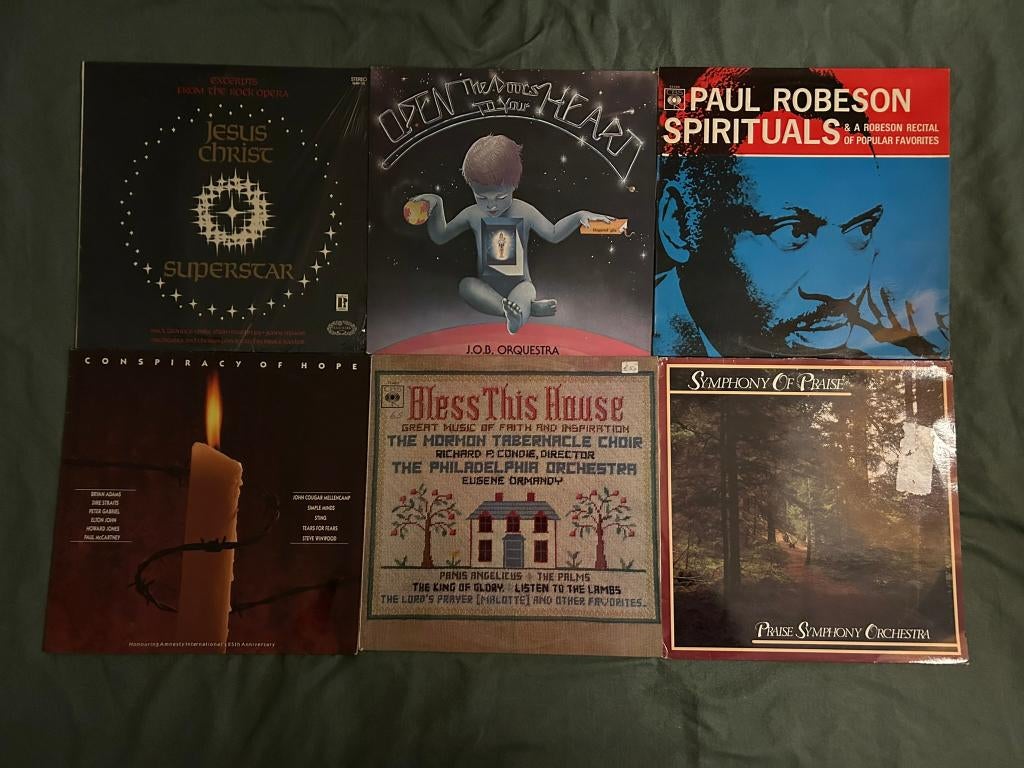 11 LP's Religieuze muziek Engels (ook per stuk te koop), Ophalen of Verzenden, Gebruikt, 12 inch, Religie en Gospel