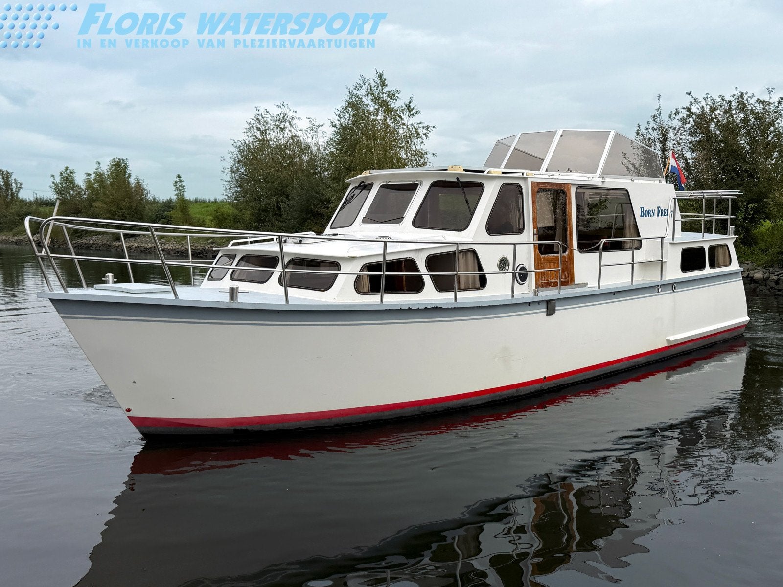 Geeuwpolle kruiser 1050 GSAK, Watersport en Boten, Gebruikt, 11 m, Binnenboordmotor, Koelkast