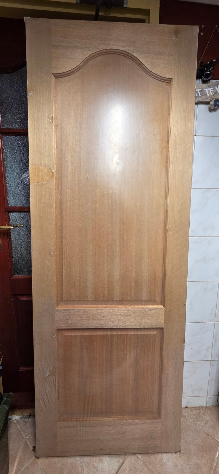 Candoo ML115 binnendeur maranti fineer 201,5 x 73, Doe-het-zelf en Verbouw, Ophalen, Minder dan 80 cm, Binnendeur, Nieuw