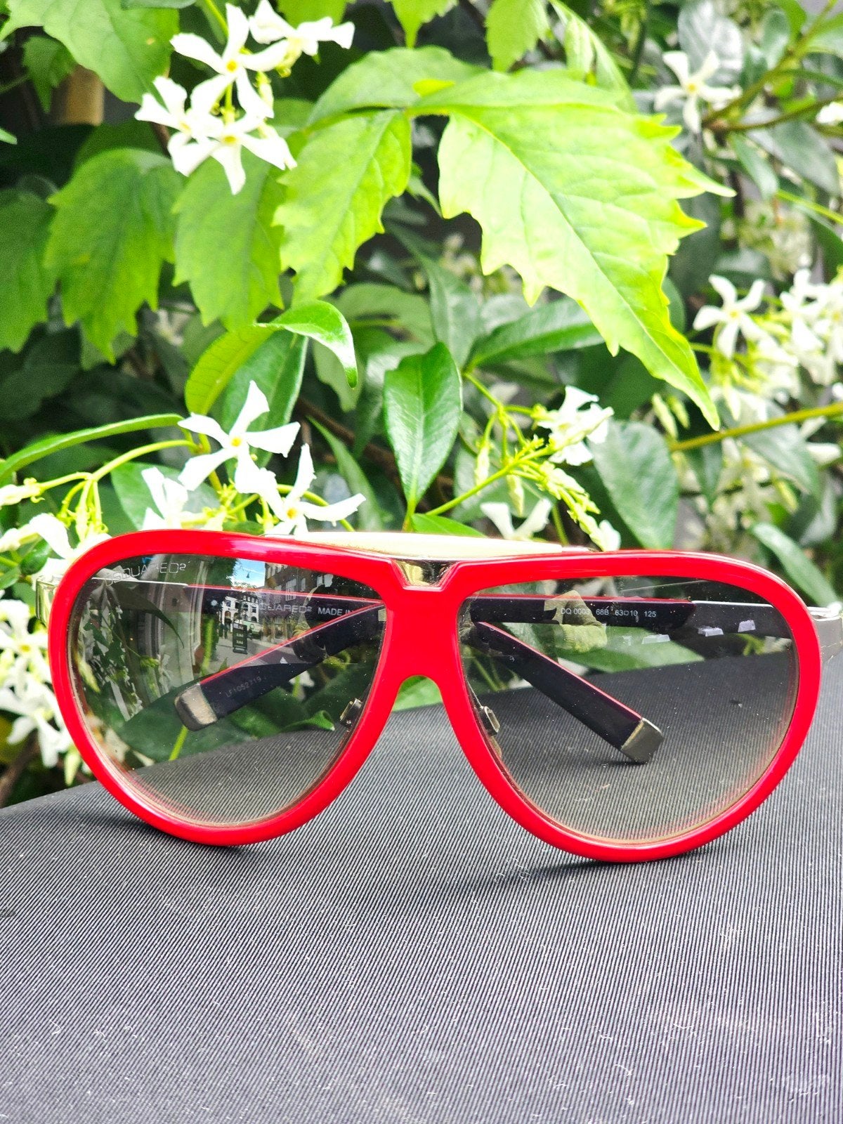 Dsquared2 Vintage Aviator Sunglasses Sunglasses, Overige merken, Zonnebril, Ophalen of Verzenden, Zo goed als nieuw