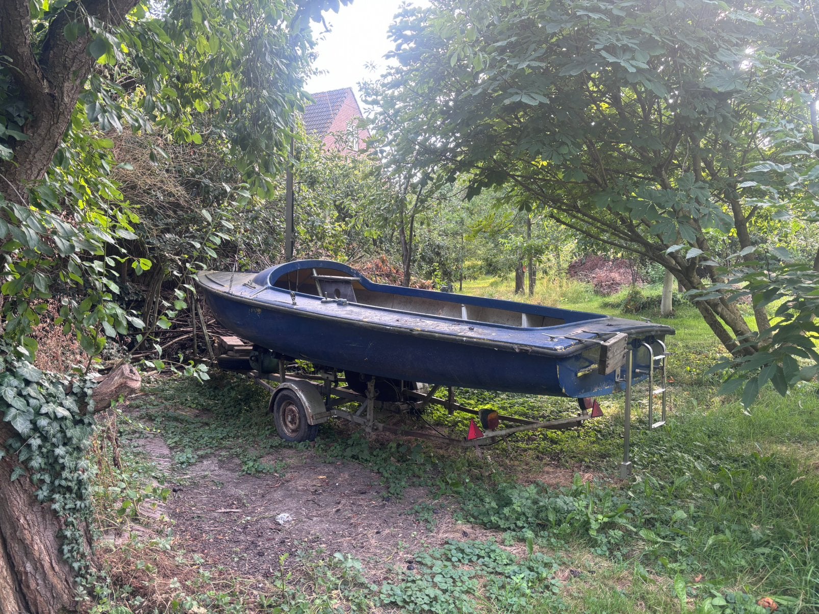 Gratis zeilboot met verstelbare kiel., Ophalen, Gebruikt, 6 m, 2 m