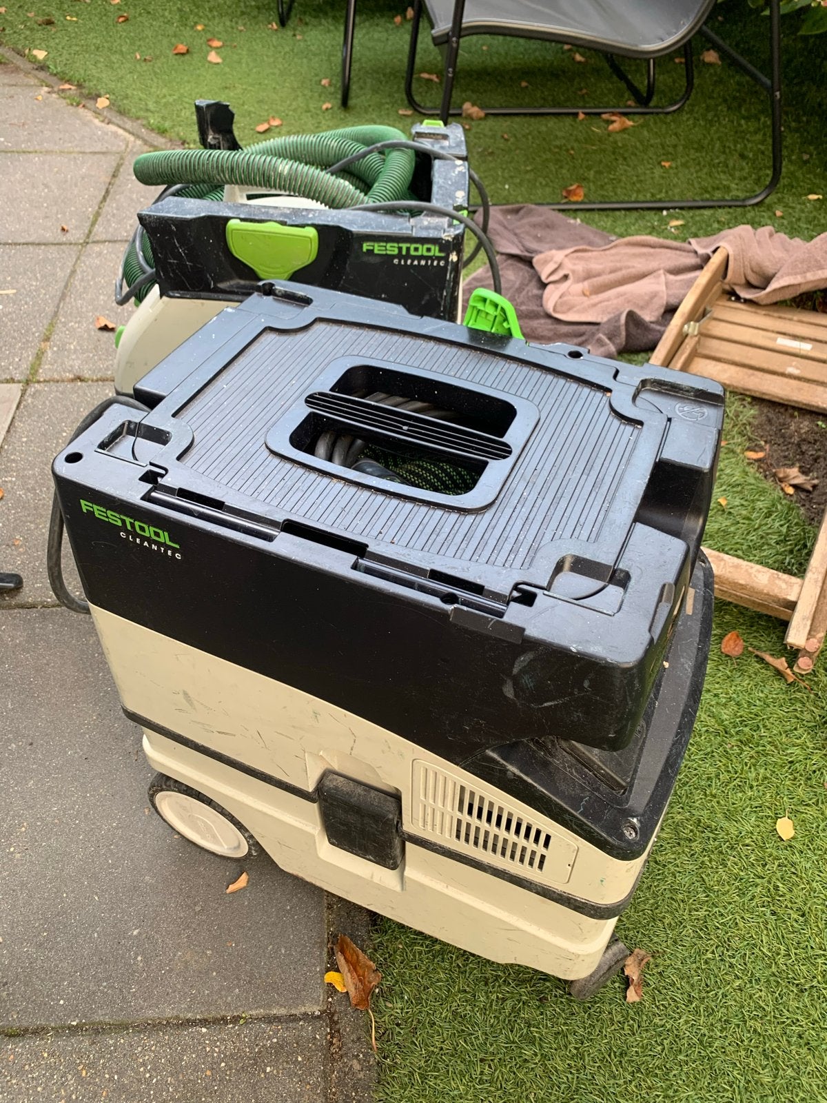 Festool Cleantec stofzuiger met slang