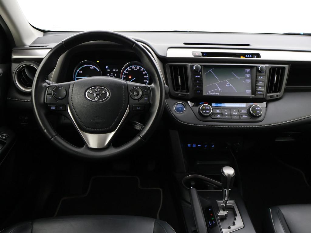 Toyota RAV4 2.5 HYBRID AWD EXECUTIVE + SCHUIFDAK | LEDER | T, Automaat, Euro 6, 1650 kg, Wit