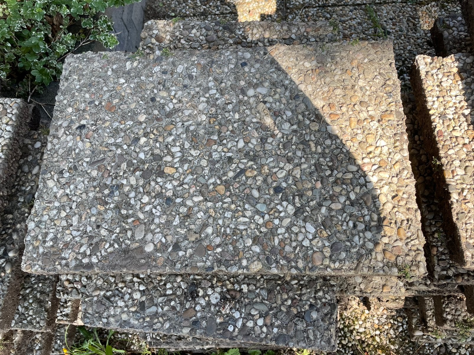 Grindtegels. 40/60 cm.  Gratis, Tuin en Terras, Ophalen, Overige materialen, Gebruikt, Overige typen