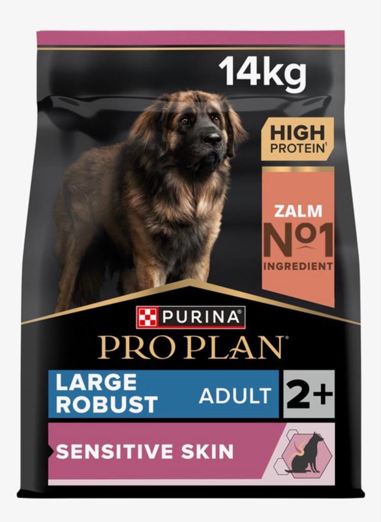 Pro plan large robust zalm 12 kilo, Ophalen, Hond