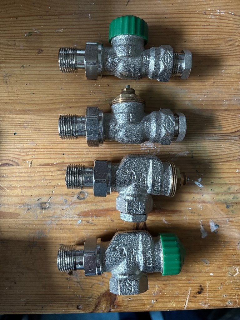 Heimeier Eclipse thermosstaat radiator kranen, Ophalen, Minder dan 30 cm, Overige typen, Minder dan 60 cm