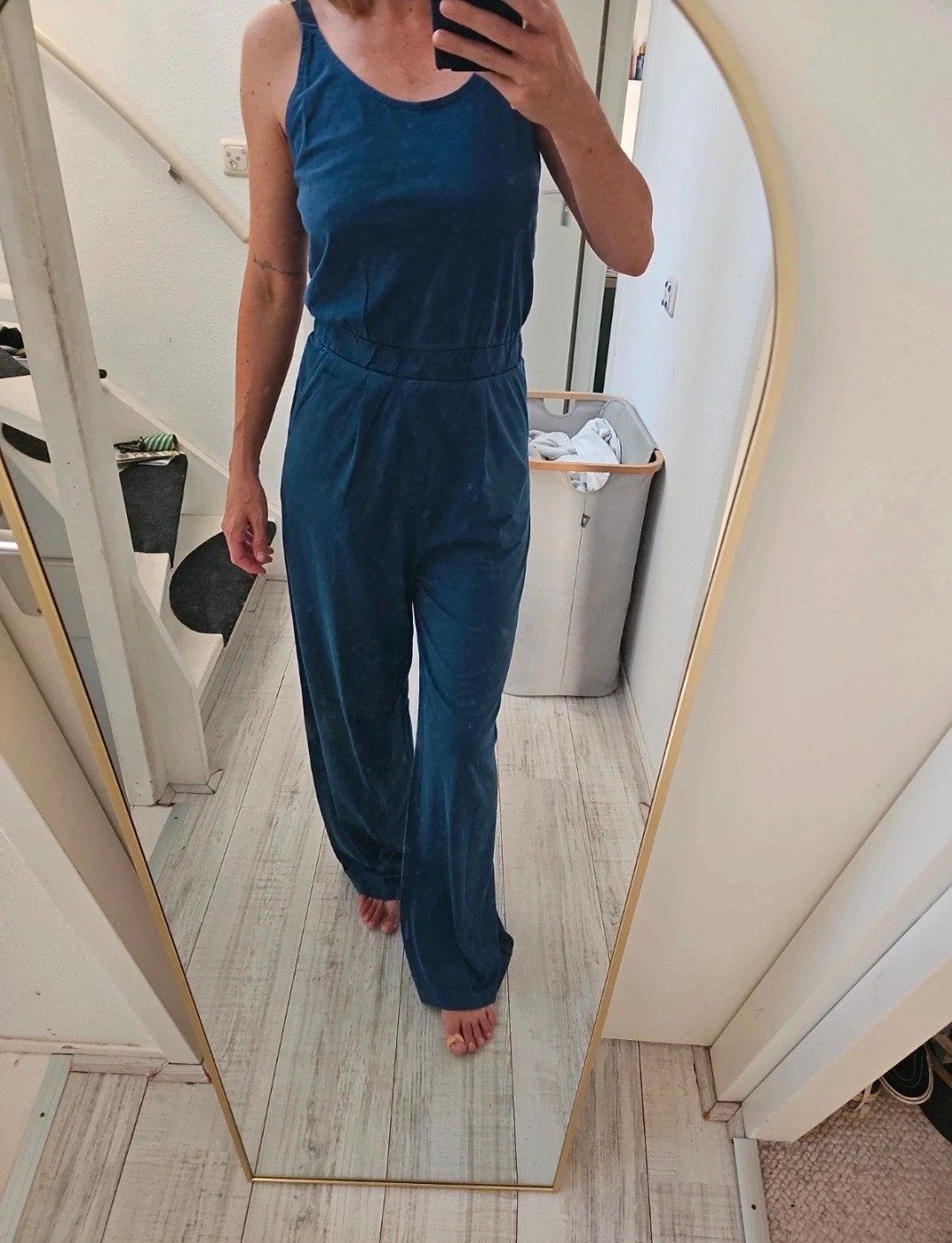 G-Star Strappy Jumpsuit Blauw Maat M Nieuw met Prijskaartje, Kleding | Dames, Maat 38/40 (M), Blauw, Ophalen of Verzenden, Zo goed als nieuw