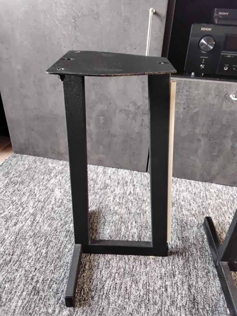 Standesign Speakersteunen 51cm hoog met spikes, Audio, Tv en Foto, Luidsprekers, Ophalen, Gebruikt, Overige typen, Overige merken