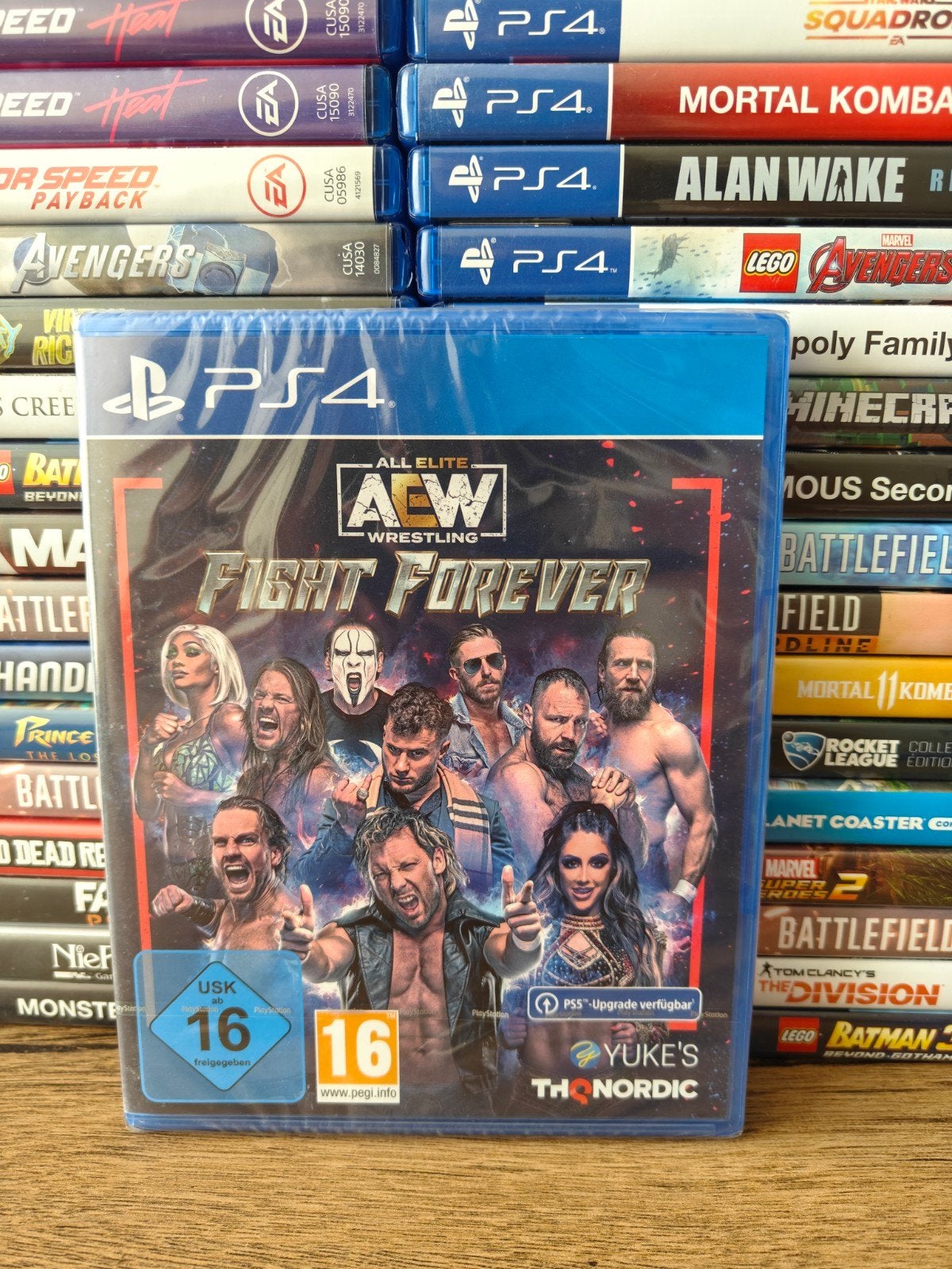 AEW wrestling fight forever (usk) NIEUW playstation 4, Vanaf 18 jaar, 1 speler, Nieuw, Ophalen of Verzenden