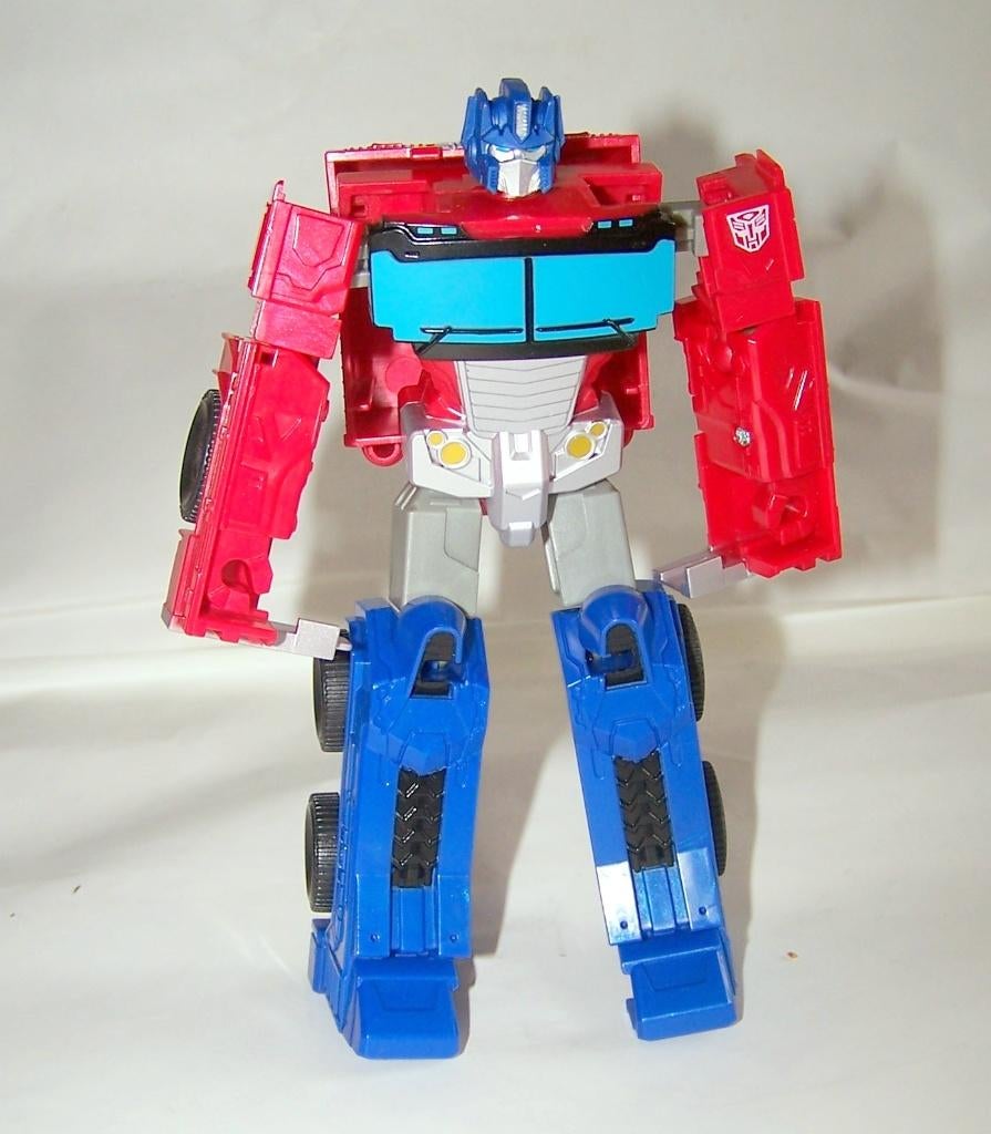 Optimus Prime Transformer. Hasbro. Izgs., G1, Ophalen of Verzenden, Zo goed als nieuw, Autobots
